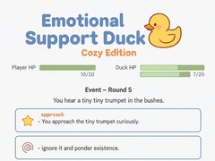 Cluiche Emotional Support Duck