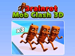 Cluiche Brainrot Mob Clash 3D