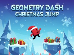 Cluiche Geometry Dash Christmas Jump