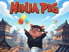 Cluiche Ninja Pig
