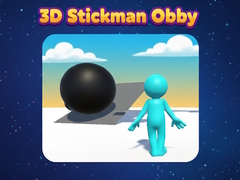 Cluiche 3D Stickman Obby