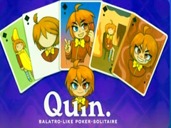 Cluiche Quin. Balatro-like poker-solitaire