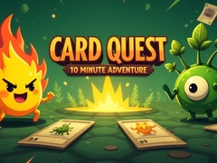 Cluiche Card Quest: 10 Minute Adventure