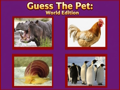 Cluiche Guess The Pet: World Edition