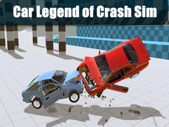 Cluiche Car Legend of Crash Sim