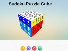 Cluiche Sudoku Puzzle Cube