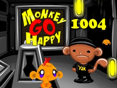 Cluiche Monkey Go Happy Stage 1004