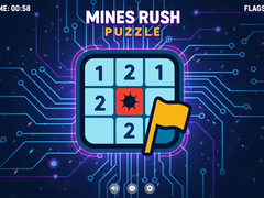 Cluiche Mines Rush Puzzle