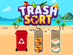 Cluiche Trash Sort