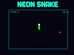 Cluiche Neon Snake
