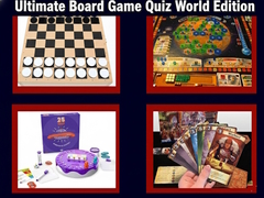 Cluiche Ultimate Board Game Quiz World Edition