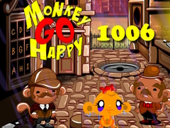 Cluiche Monkey Go Happy Stage 1006