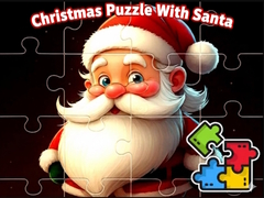 Cluiche Christmas Puzzle With Santa