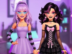 Cluiche Barbie Pastel Goth Fashion