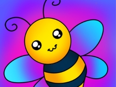 Cluiche Bee Coloring