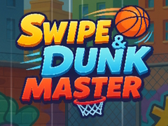 Cluiche Swipe & Dunk Master