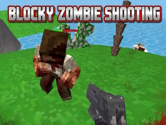 Cluiche Blocky Zombie Shooting