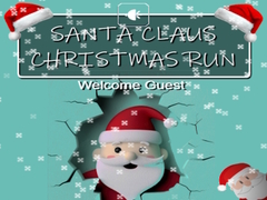 Cluiche Santa Claus Christmas Run