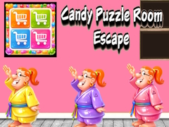 Cluiche Candy Puzzle Room Escape