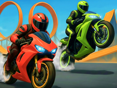 Cluiche Crazy Bike Stunts PvP