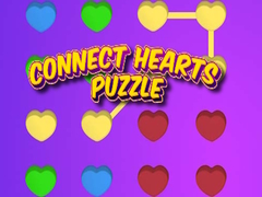 Cluiche Connect Hearts Puzzle 