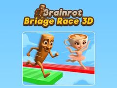 Cluiche Brainrot Bridge Race 3D