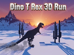 Cluiche Dino T Rex 3D Run
