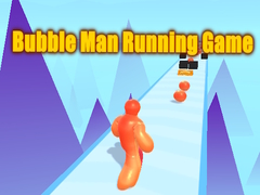 Cluiche Bubble Man Running Game