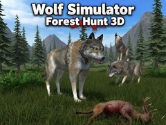 Cluiche Wolf Simulator Forest Hunt 3D