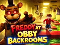 Cluiche Freddy at Obby Backrooms