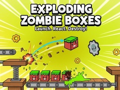 Cluiche Exploding Zombie Boxes