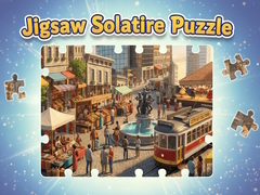 Cluiche Jigsaw Solitaire Puzzle