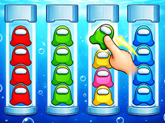 Cluiche Color Sort: Impostor Edition