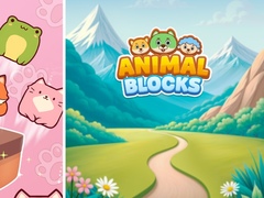 Cluiche Animal Blocks