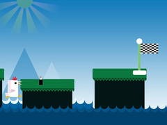 Cluiche Chicken Jump : A Tap Challenge