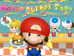 Cluiche Mario Burger Shop