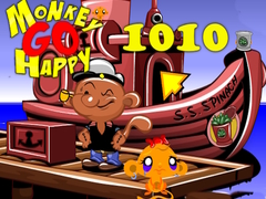 Cluiche Monkey Go Happy Stage 1010