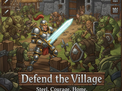 Cluiche Defend the village
