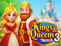 Cluiche Kings and Queens Match 3