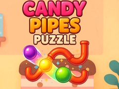 Cluiche Candy Pipes Puzzle