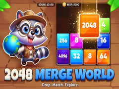 Cluiche 2048 Merge World
