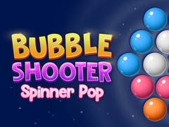 Cluiche Bubble Shooter: Spinner Pop