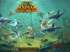 Cluiche Sea Animal Battle Simulator