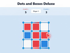 Cluiche Dots and Boxes Deluxe