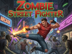 Cluiche Zombie Street Fighter