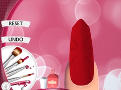 Cluiche Cute Nail Art Designs Game 3D