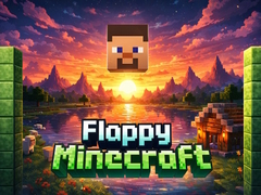 Cluiche Flappy Minecraft