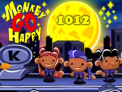 Cluiche Monkey Go Happy Stage 1012