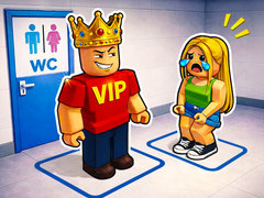 Cluiche Obby Toilet Line