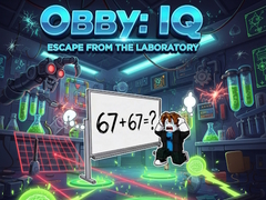 Cluiche Obby: IQ Escape from the Laboratory